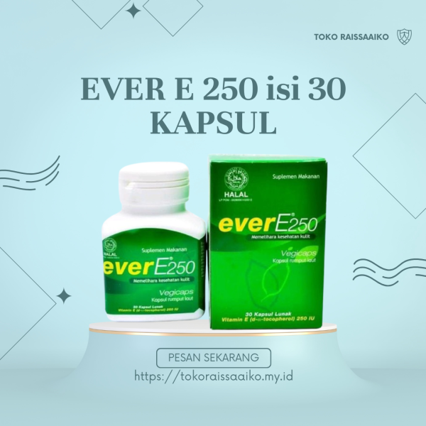 Pilihan Suplemen Sistem Imun - Ever E 250