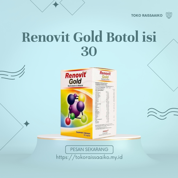 Pilihan suplemen sistem imun - Renovit Gold