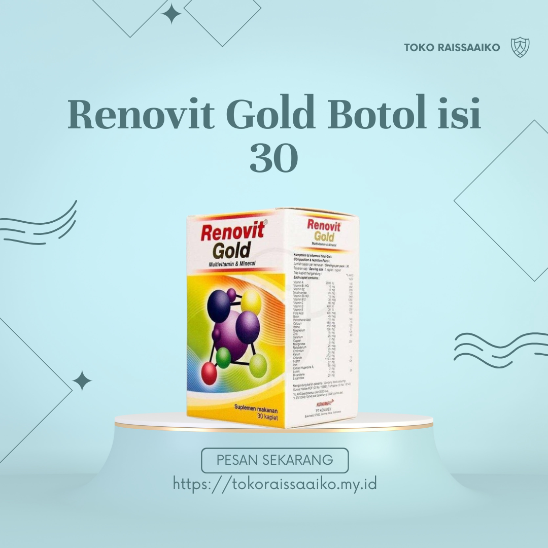 Pilihan suplemen sistem imun - Renovit Gold