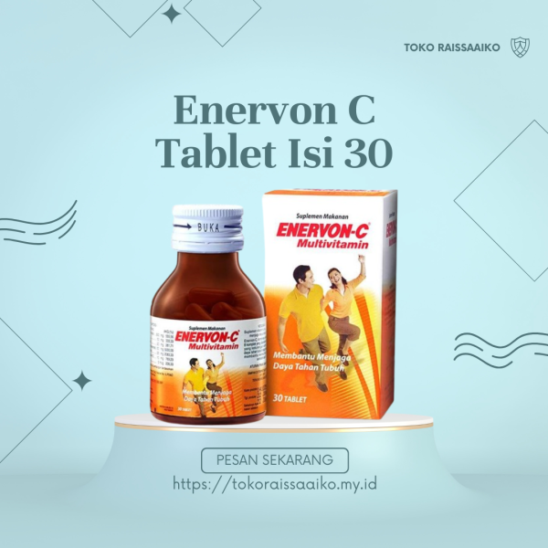Pilihan Suplemen Sistem Imun - Enervon-C Vitamin C dan B Complex